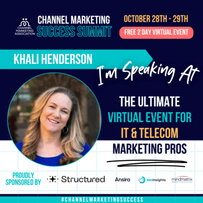 BuzzTheory’s Khali Henderson to Lead AI Ethics Discussion at the Channel Marketing Success Summit