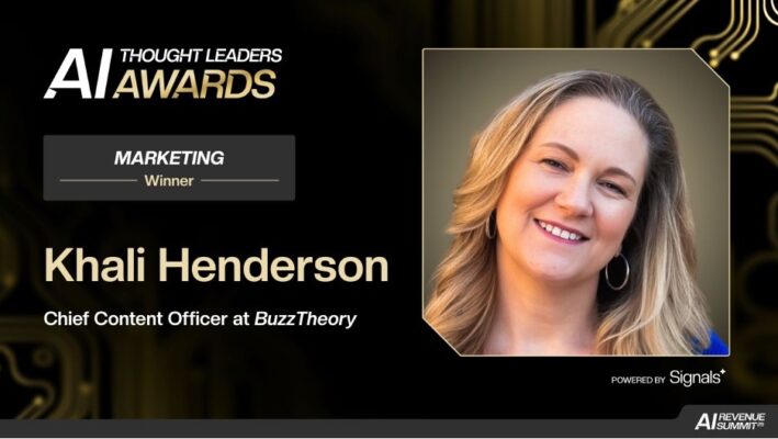 BuzzTheory’s Khali Henderson Named AI Marketing Thought Leader at the AI Revenue Summit